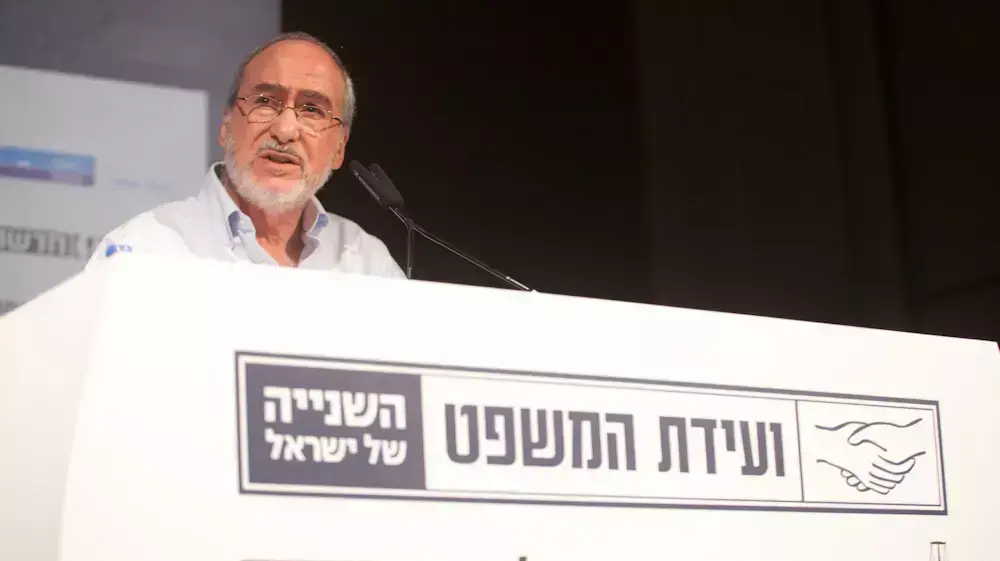 נשיא ביהמ"ש העליון אשר גרוניס. בטקס פתיחת שנת המשפט- ועידת המשפט