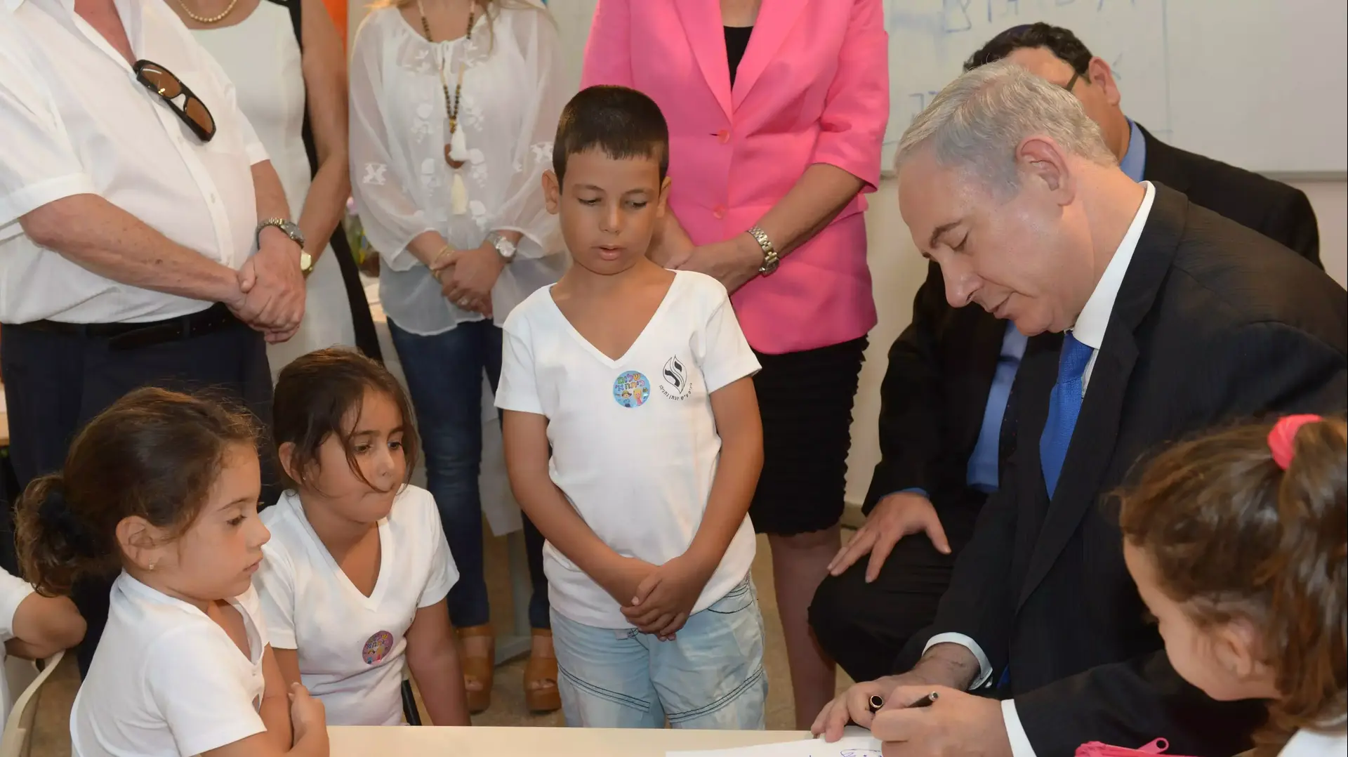 ראש הממשלה בנימין נתניהו פותח את שנת הלימודים בגן ובבית ספר בנתניה ראש הממשלה בנימין נתניהו פותח את שנת הלימודים בגן ובבית ספר בנתניה