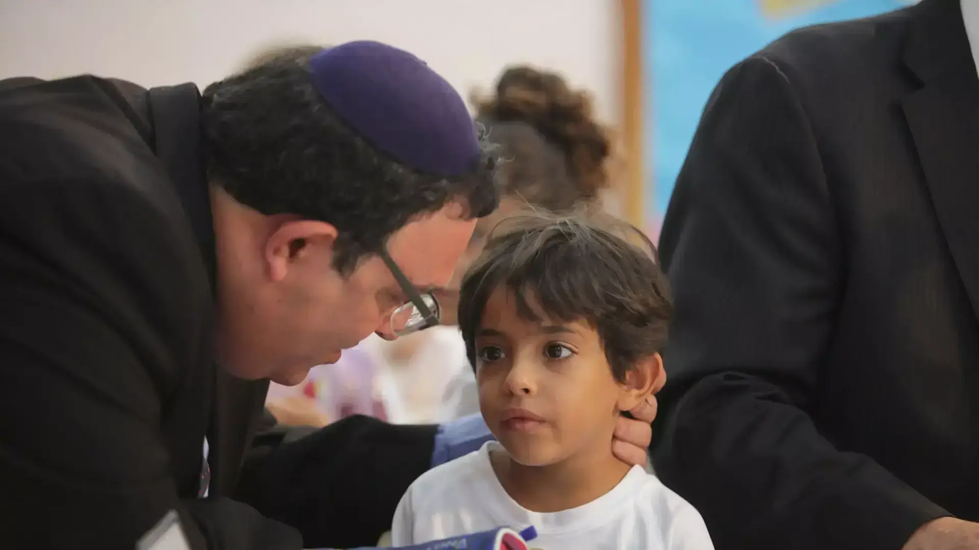 ראש הממשלה בנימין נתניהו ושר החינוך שי פירון בפתיחת שנת הלימודים בנתניה ראש הממשלה בנימין נתניהו ושר החינוך שי פירון בפתיחת שנת הלימודים בנתניה