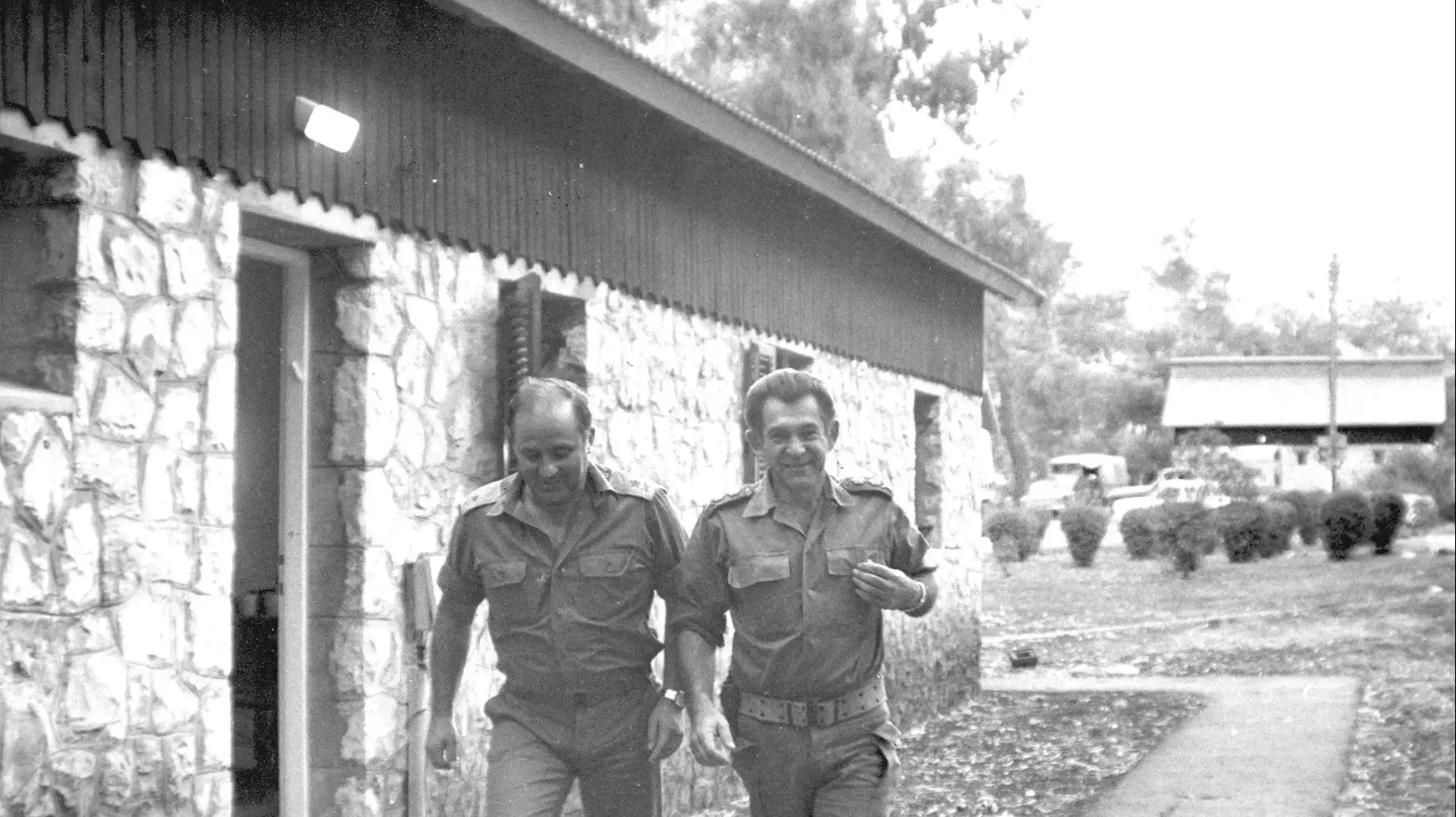 דדו עם אלוף פיקוד צפון, יצחק חופי דדו עם אלוף פיקוד צפון, יצחק חופי