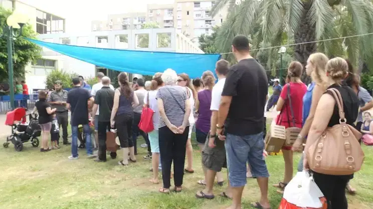חלוקת ערכות המגן: הלחץ ירד, התורים נשארו