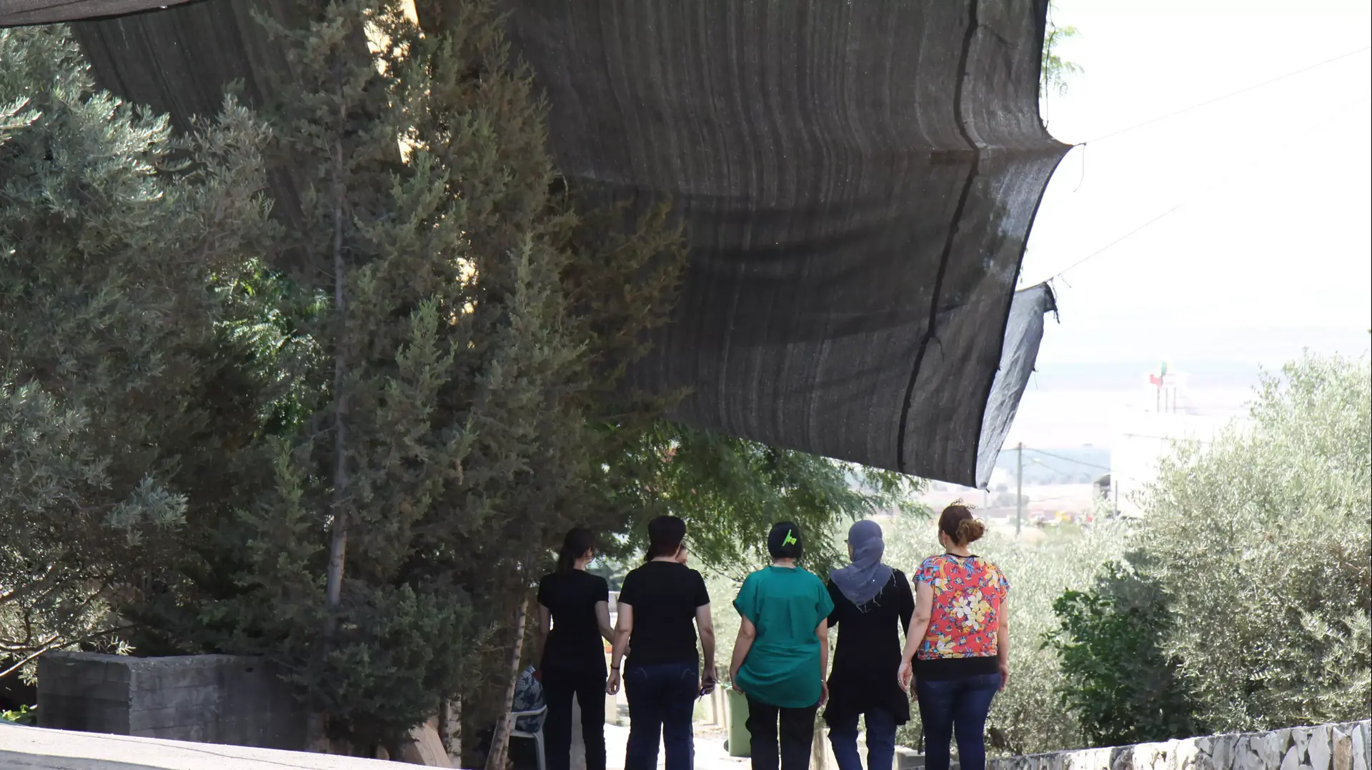 סוכת אבלים לנרצחים בכפר דבורייה, ספטמבר 2013