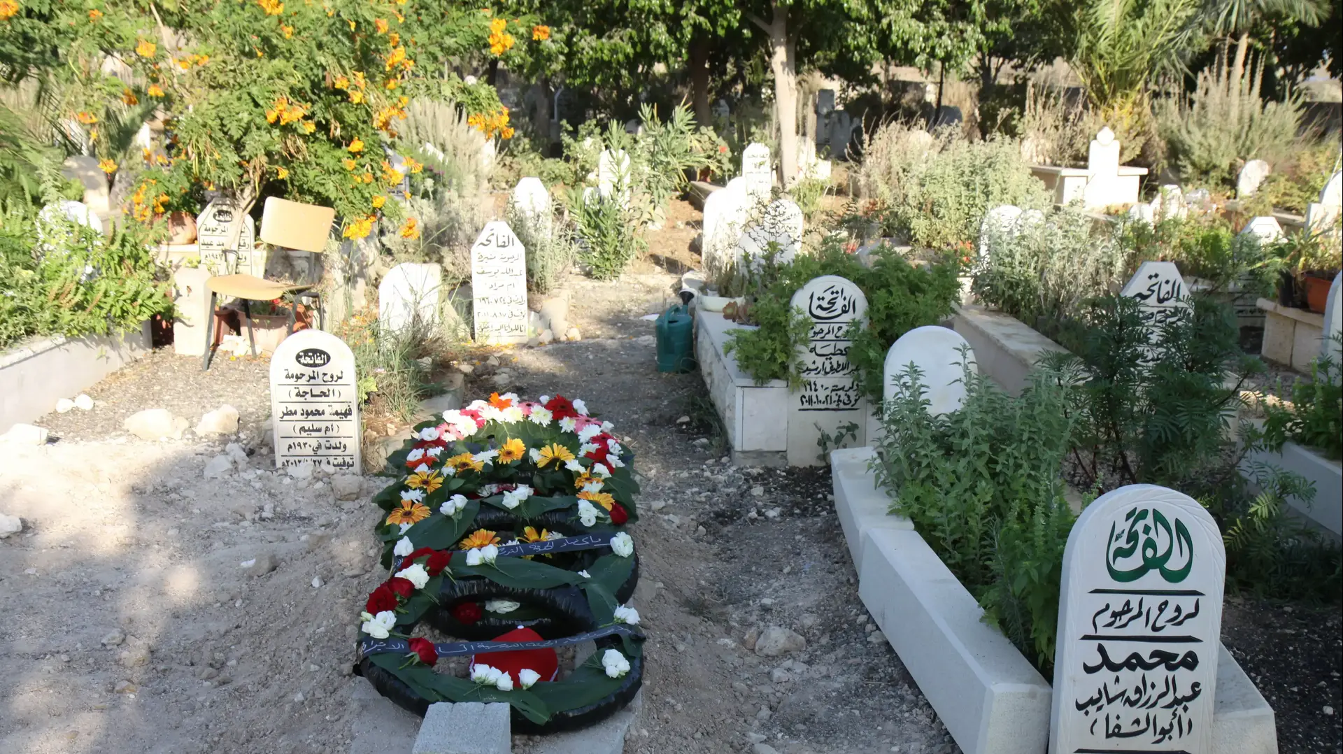 חלקות הקבר של הנרצחים בדבורייה, ספטמבר 2013 חלקות הקבר של הנרצחים בדבורייה, ספטמבר 2013