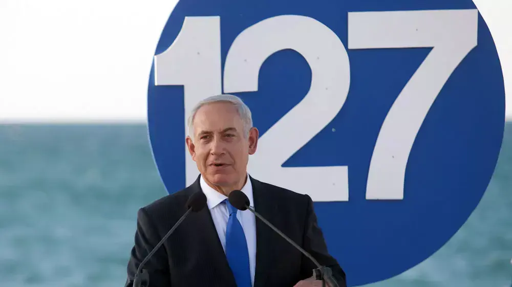בנימין נתניהו בטקס סיום קורס חובלים בנימין נתניהו בטקס סיום קורס חובלים