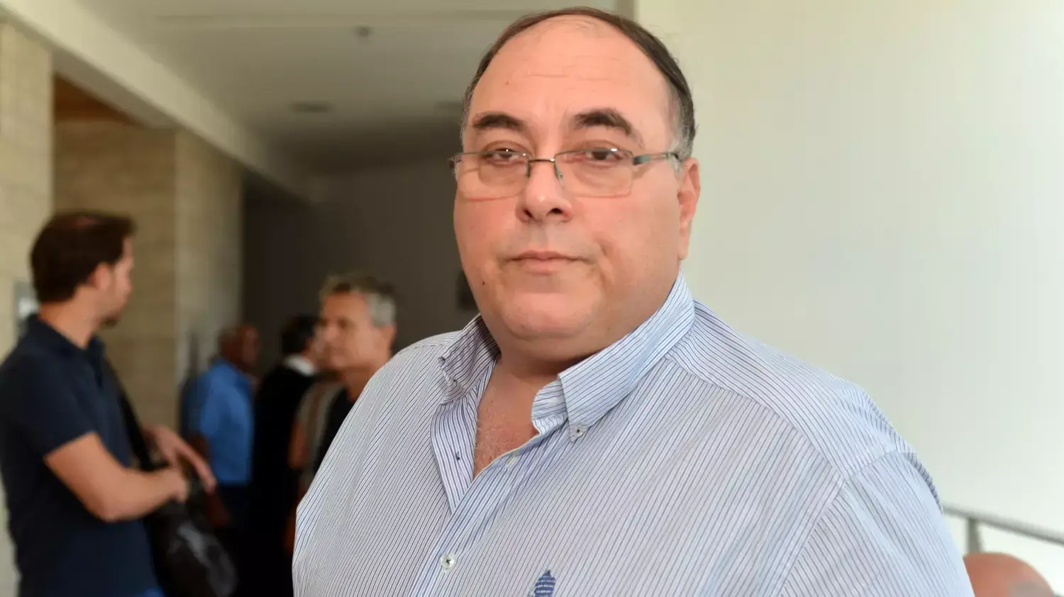 אבי בניהו בדיון בנושא תביעת הדיבה נגד מקאן אריקסון.בית המשפט המחוזי, לוד. אבי בניהו בדיון בנושא תביעת הדיבה נגד מקאן אריקסון.בית המשפט המחוזי, לוד.