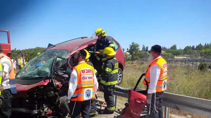 תאונת דרכים ליד גבעת ישעיהו תאונת דרכים ליד גבעת ישעיהו