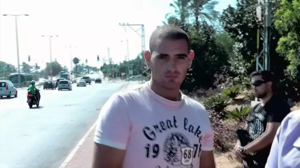 החשוד אשר גנב מונית , ספטמבר 2013