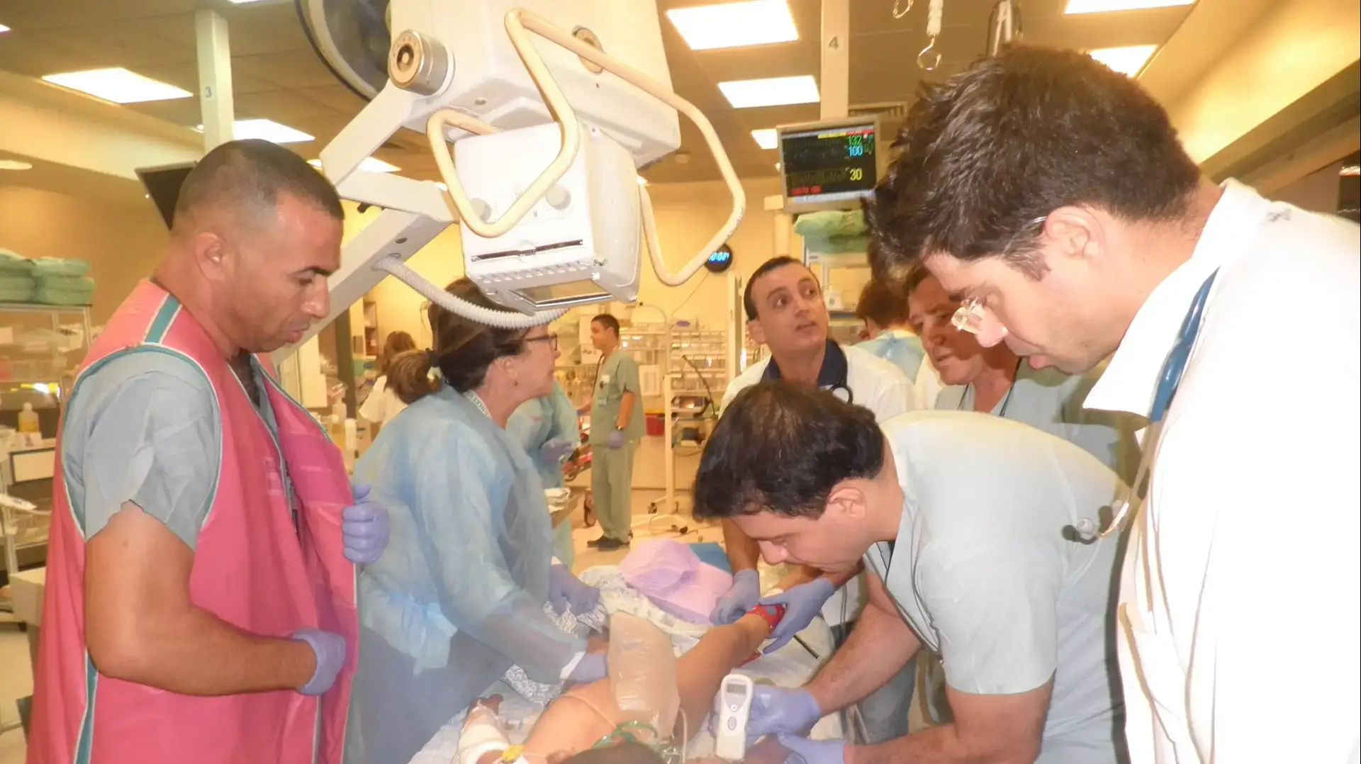 אב ובן סורים פצועים קשה במרכז הרפואי זיו, צפת אב ובן סורים פצועים קשה במרכז הרפואי זיו, צפת