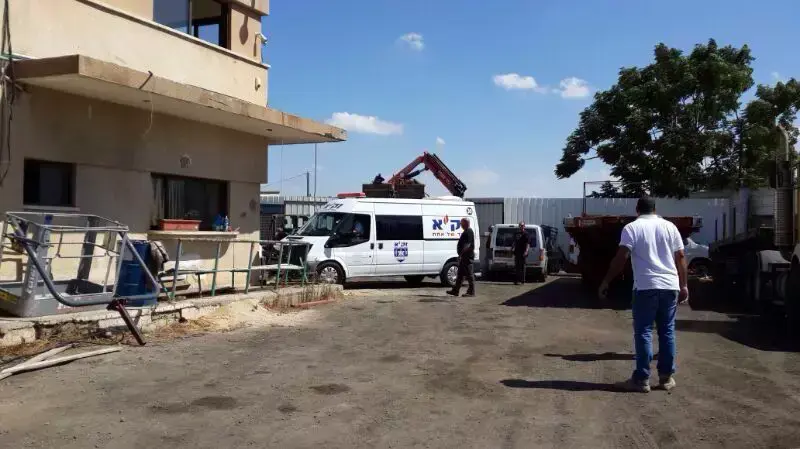 חייל נהרג בתאונת עבודה בשרון חייל נהרג בתאונת עבודה בשרון