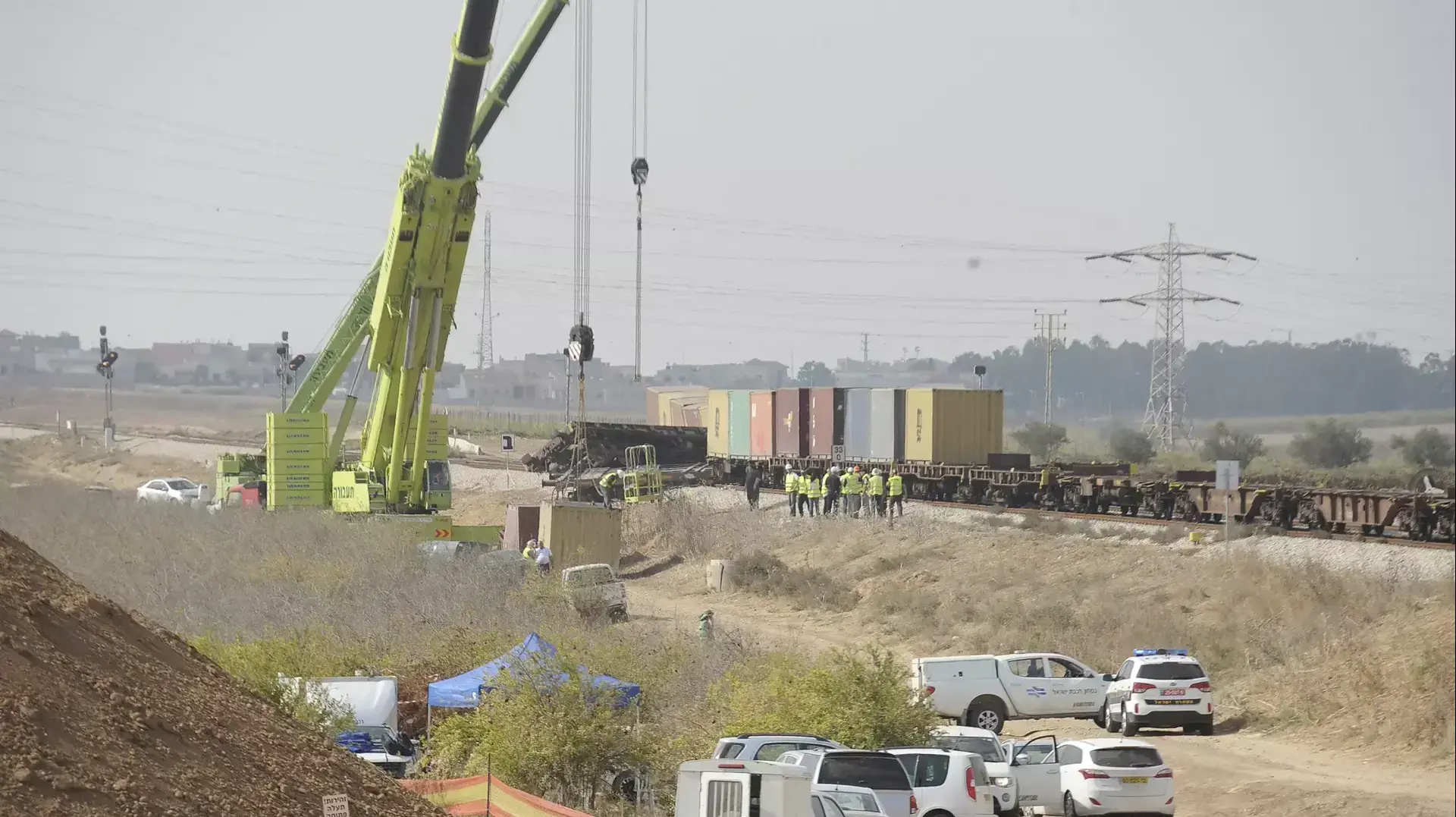 תאונת רכבת ליד קריית גת תאונת רכבת ליד קריית גת