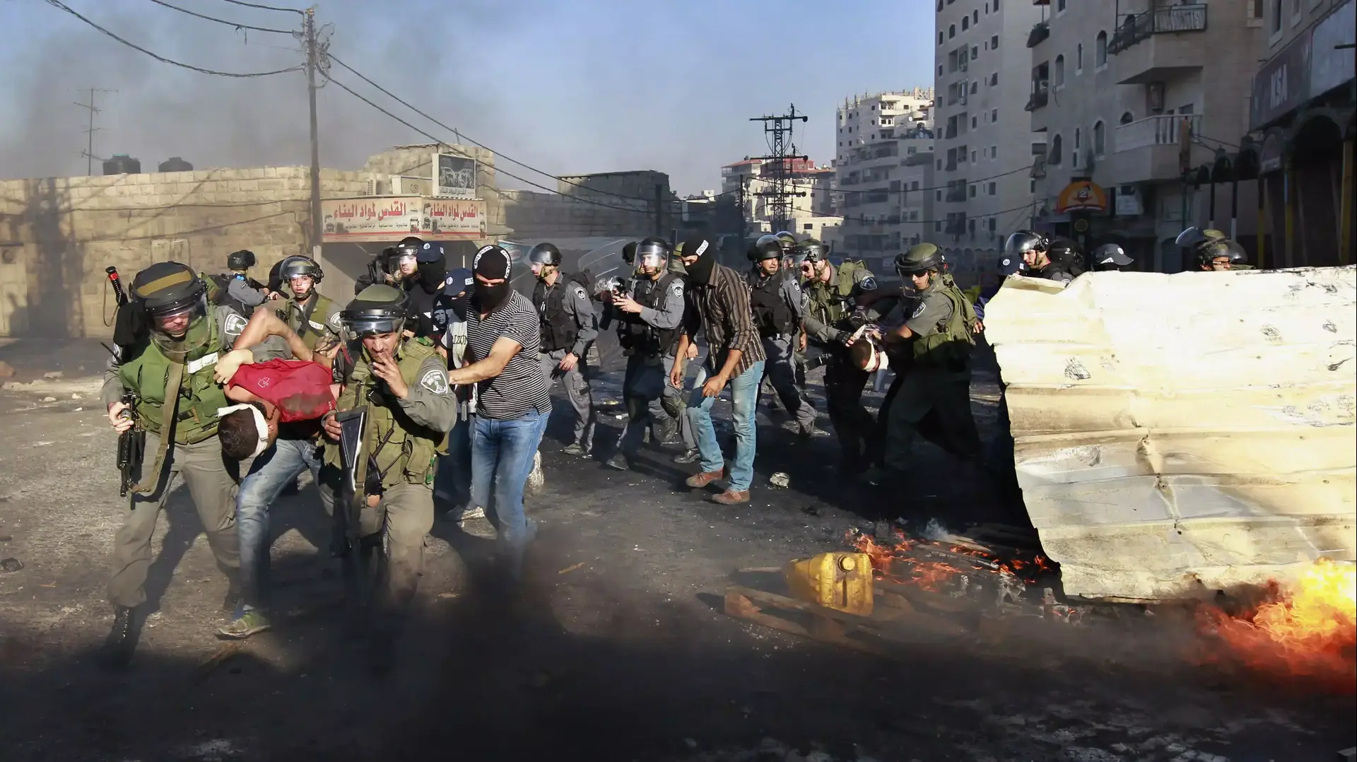 עימותים בין פלסטינים לכוחות הביטחון בגדה המערבית ובירושלים עימותים בין פלסטינים לכוחות הביטחון בגדה המערבית ובירושלים
