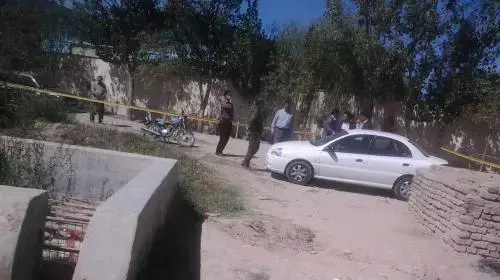 זירת ההתנקשות במפקד לוחמת הסייבר האיראני מוג'תבא אחמדי