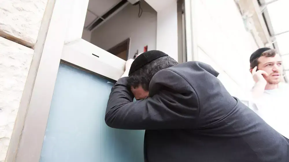 בית החולים הדסה עין כרם לאחר הודעה על פטירתו של הרב עובדיה יוסף בית החולים הדסה עין כרם לאחר הודעה על פטירתו של הרב עובדיה יוסף