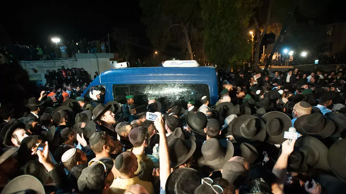 הלווייתו של הרב עובדיה יוסף בית העלמין סנהדריה, ירושלים הלווייתו של הרב עובדיה יוסף בית העלמין סנהדריה, ירושלים