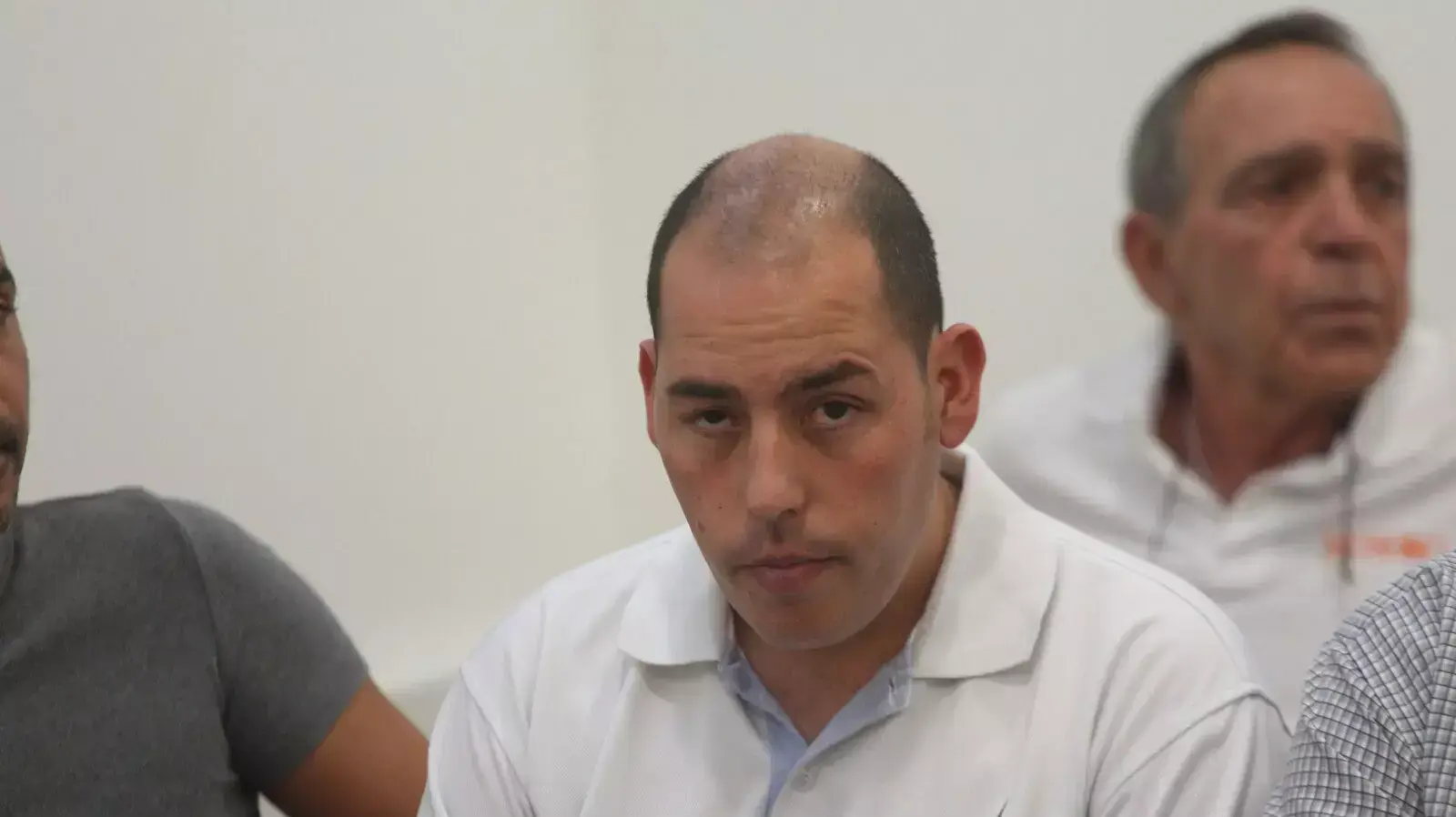 רוני לוי בהקראת גזר דינו בגין דריסת הזוג קריאף ביולי 2011. המחוזי לוד. רוני לוי בהקראת גזר דינו בגין דריסת הזוג קריאף ביולי 2011. המחוזי לוד.