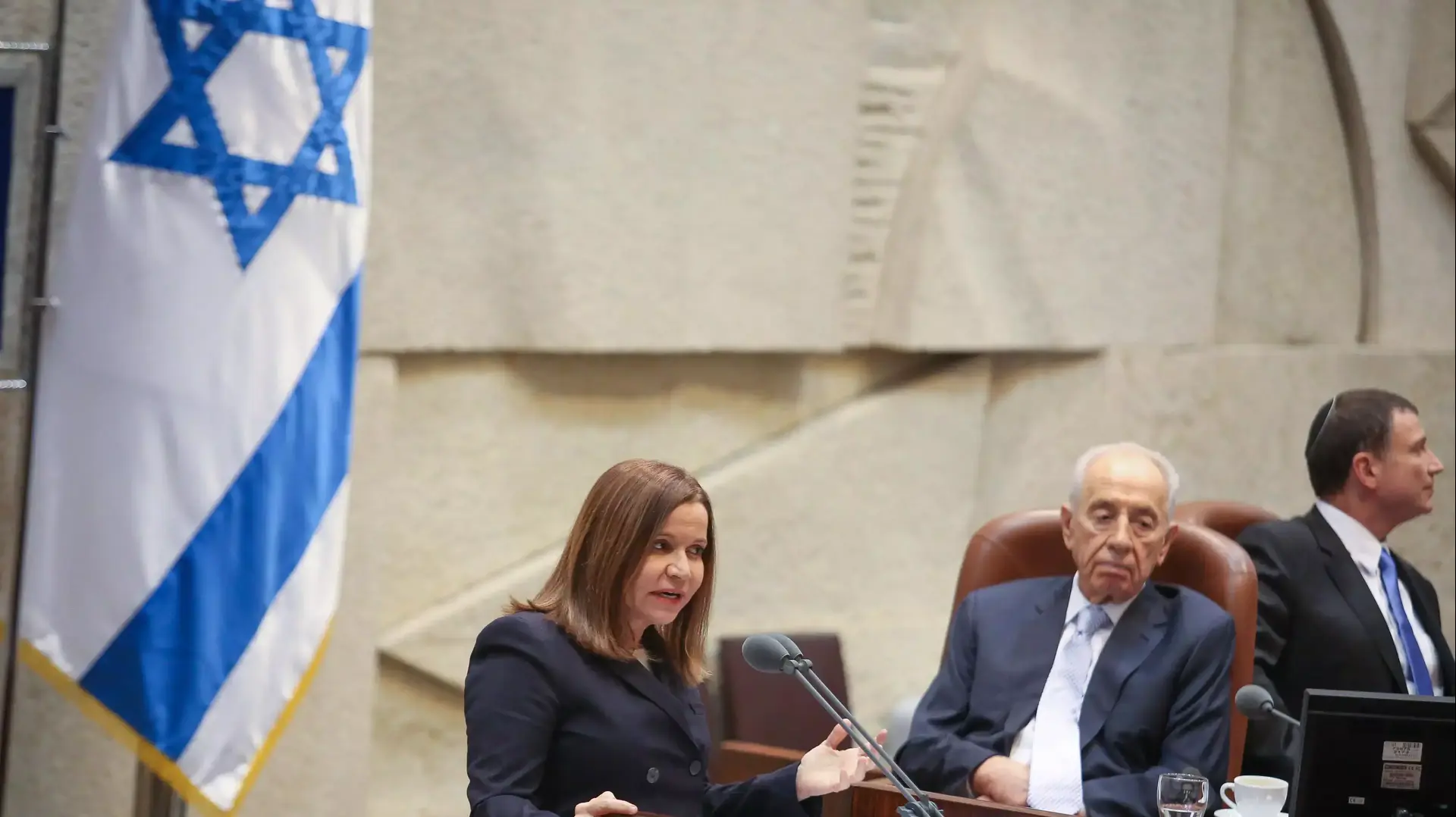 מליאה- יחימוביץ' במושב החורף של הכנסת, אוקטובר 2013 מליאה- יחימוביץ' במושב החורף של הכנסת, אוקטובר 2013