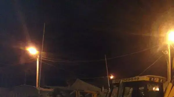 פלסטיני פרץ לבסיס צה"ל עם טרקטור ליד רמאללה פלסטיני פרץ לבסיס צה"ל עם טרקטור ליד רמאללה