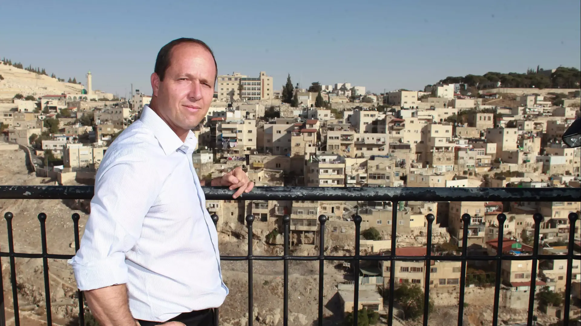ניר ברקת מסייר בעיר דוד