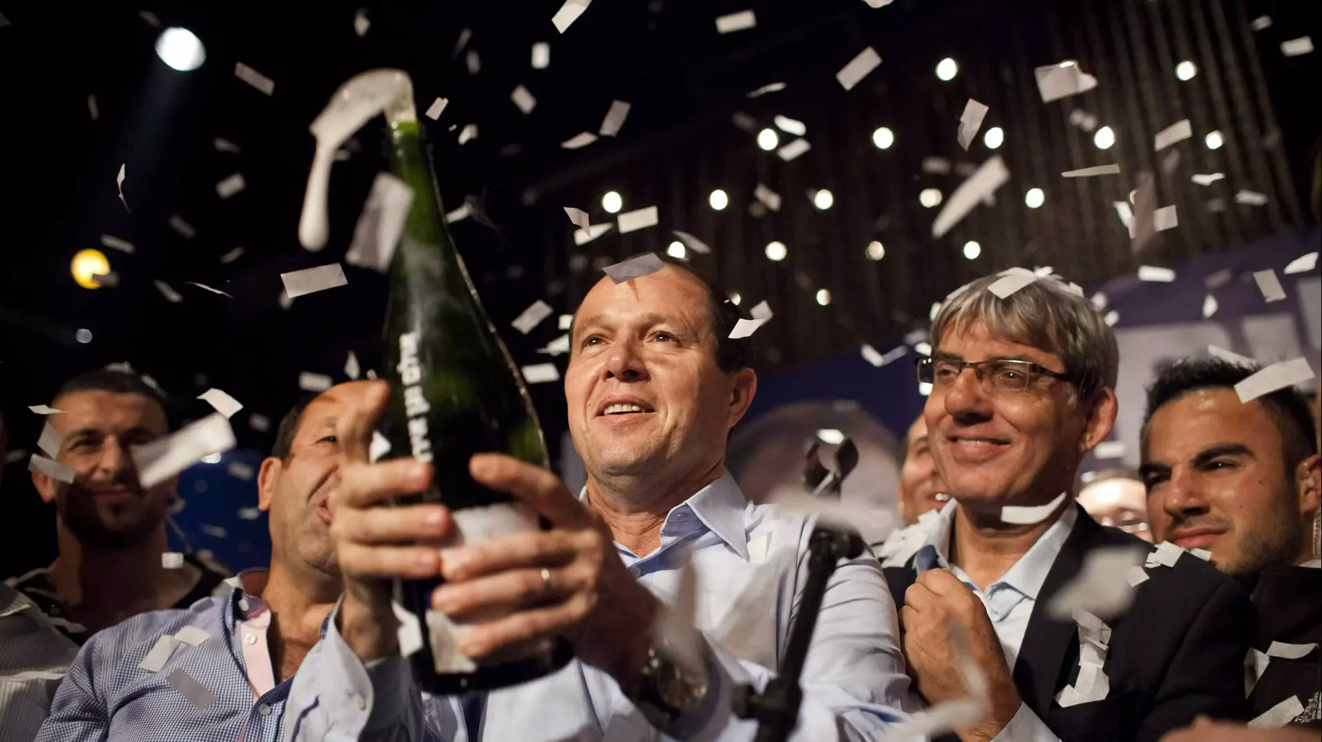 ניר ברקת חוגג ניצחון בירושלים ניר ברקת חוגג ניצחון בירושלים