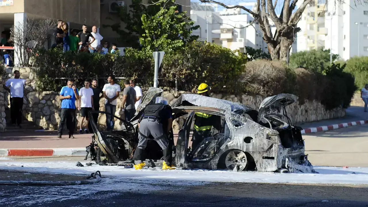 זירת ניסיון החיסול באשקלון