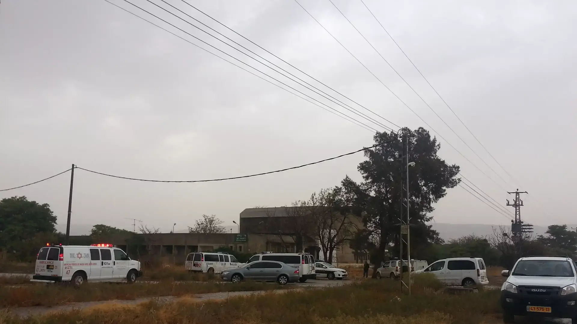 מושב ירדנה בבקעת הירדן שם על פי החשד עלה תושב על מוקש מושב ירדנה בבקעת הירדן שם על פי החשד עלה תושב על מוקש