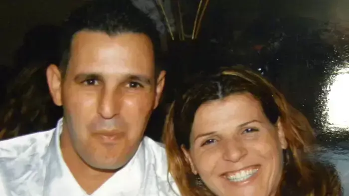 תמונת רפרודוקציה של ליאור טלי דהן שנהרגו בתאונת דרכים קטלנית בכביש הערבה- 22 בפברואר 2010