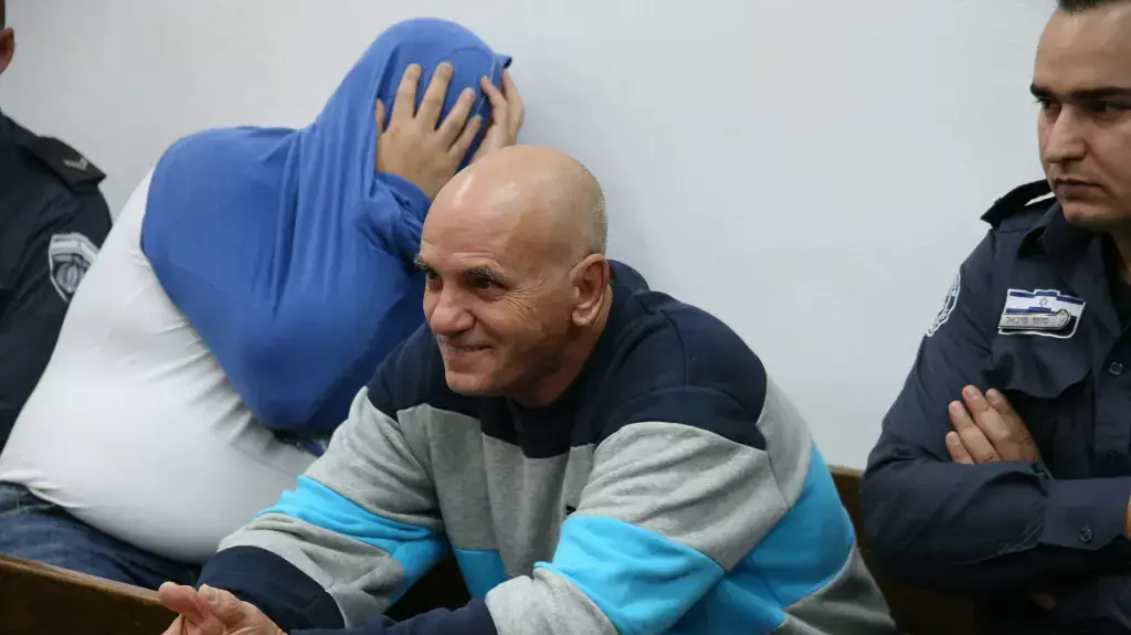 הארכת מעצר לדני ביטון אביו של אייל גולן בבית משפט השלום תל אביב. נובמבר 2013