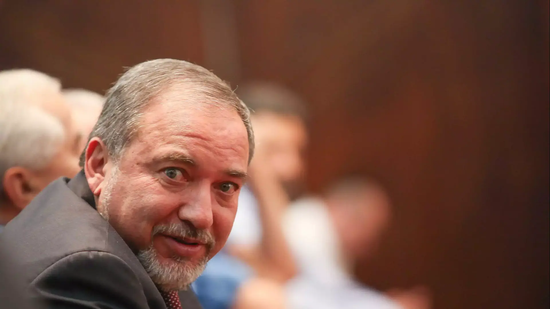 אביגדור ליברמן בישבת סיעה של ישראל ביתנו, נובמבר 2013