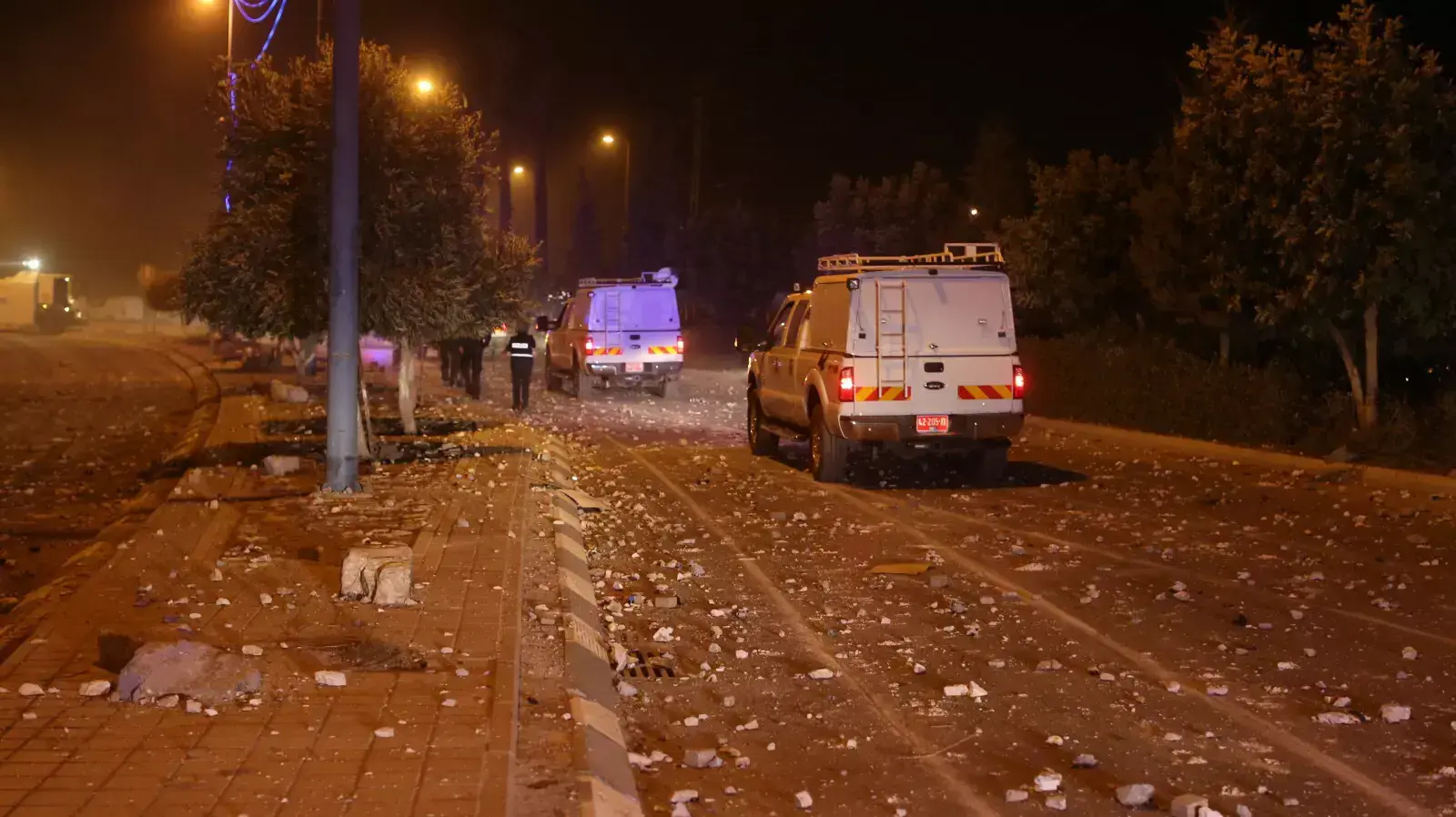 מפגינים נגד תכנית פראוור בצומת חורה בנגב מפגינים נגד תכנית פראוור בצומת חורה בנגב