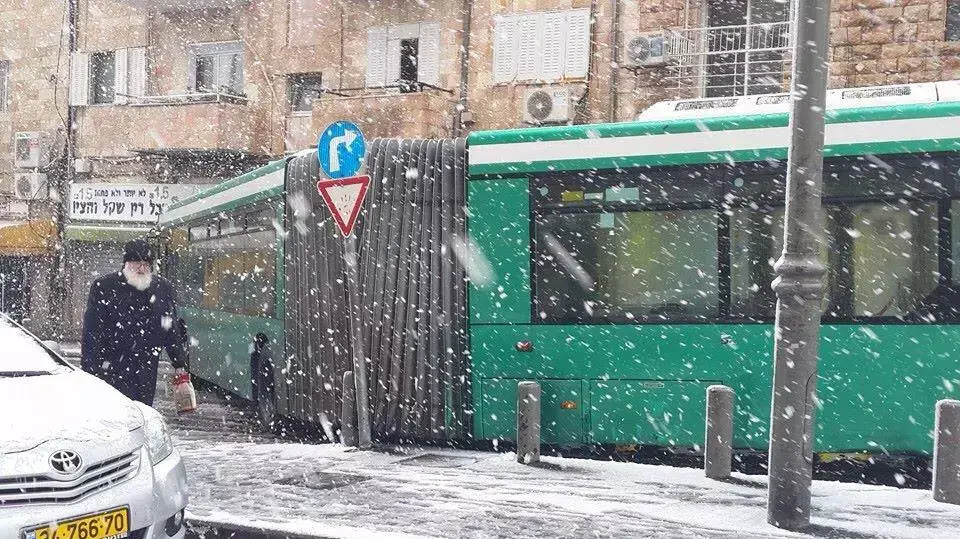 שלג בירושלים שלג בירושלים
