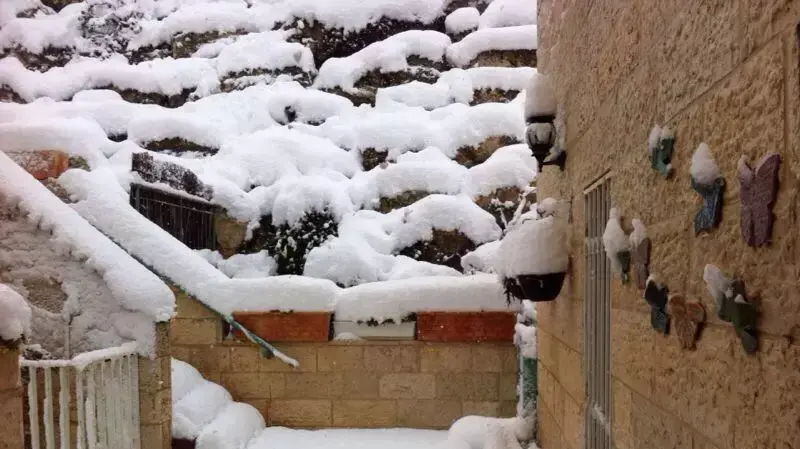 שלג בירושלים שלג בירושלים