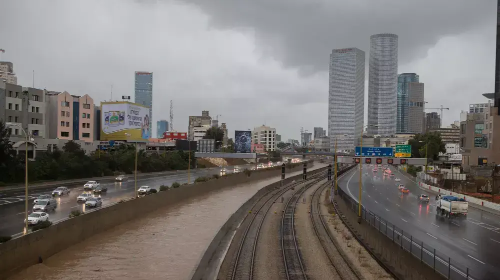 נחל איילון לקראת הצפה, דצמבר 2013 נחל איילון לקראת הצפה, דצמבר 2013