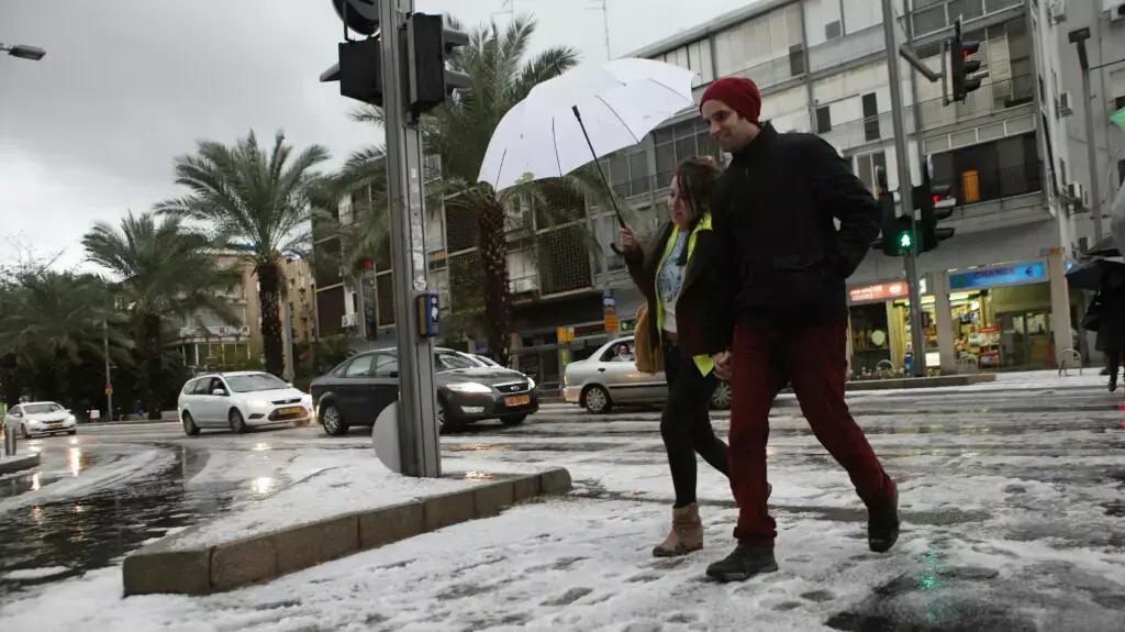 ברד בתל אביב ברד בתל אביב