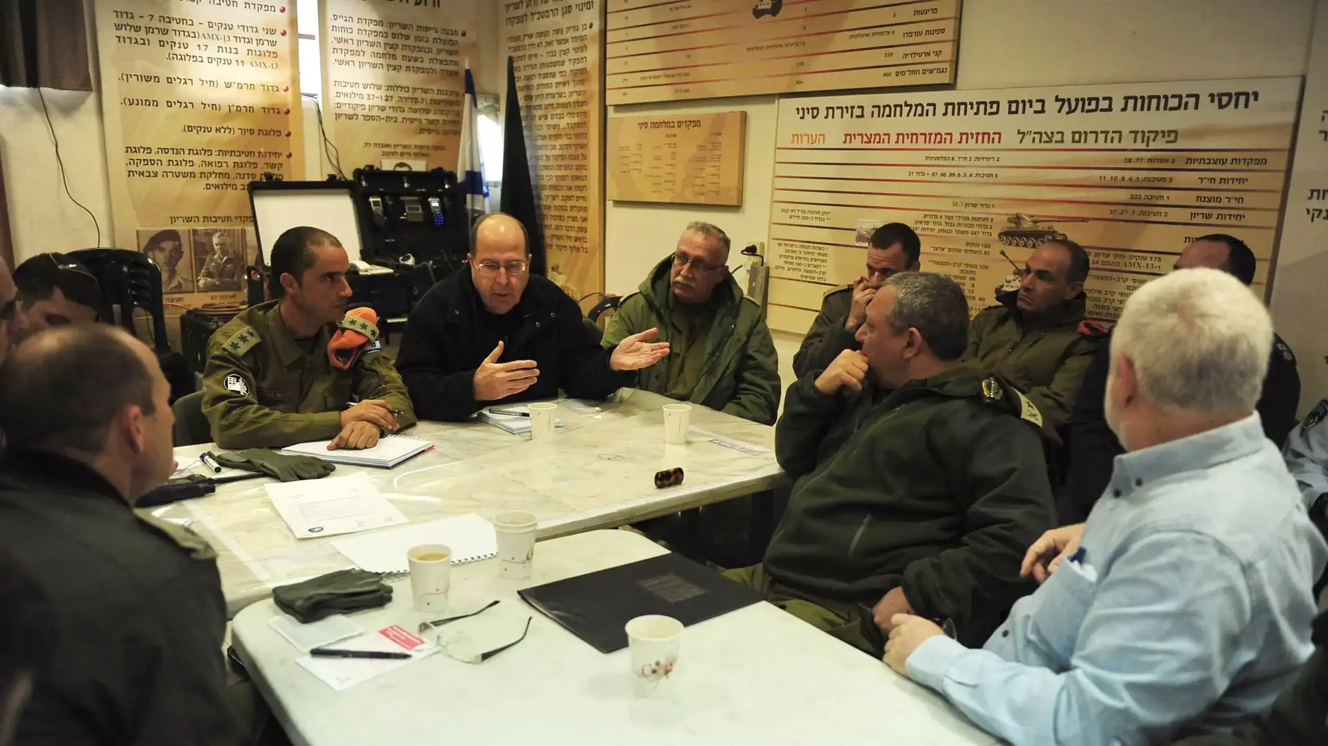 שר הביטחון משה יעלון וראש העיר ירושלים ניר ברקת בחמ"ל עיריית ירושלים שר הביטחון משה יעלון וראש העיר ירושלים ניר ברקת בחמ"ל עיריית ירושלים