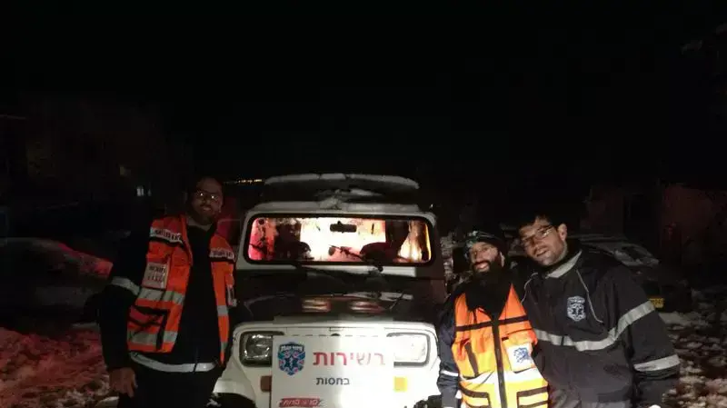 שמעון בר חובש מתנדב של איחוד הצלה שמעון בר חובש מתנדב של איחוד הצלה