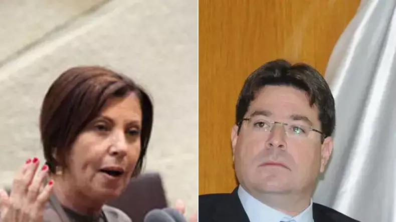 סגן השר אופיר אקוניס ויו"ר מרצ זהבה גלאון