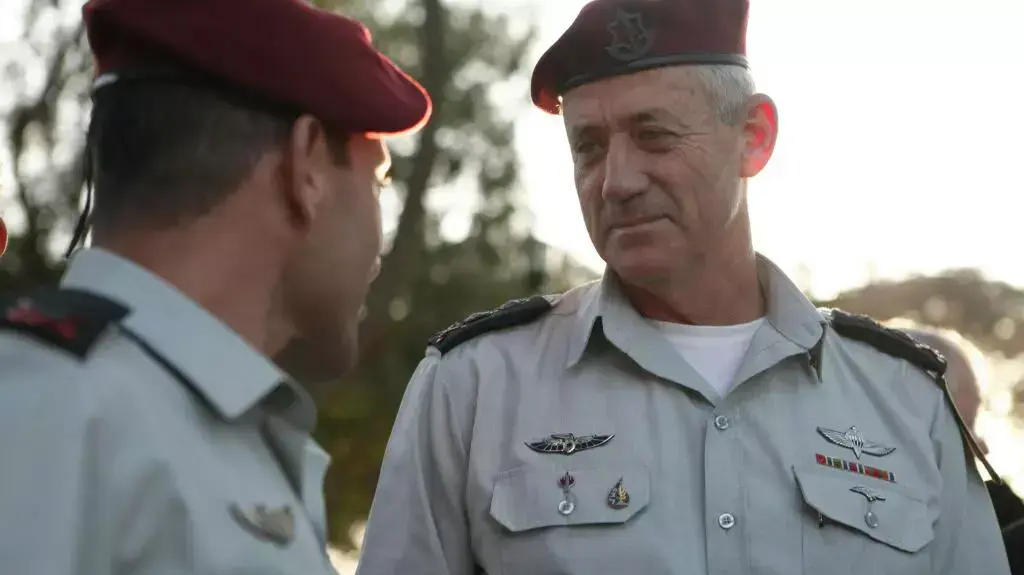 הרמטכ"ל בני גנץ -שנה למותו של אמנון ליפקין שחק, דצמבר 2013