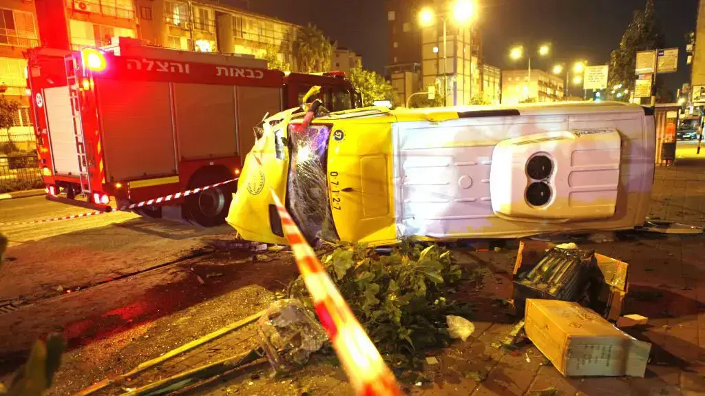 תאונת דרכים בראשון לציון, 25 בדצמבר 2013 תאונת דרכים בראשון לציון, 25 בדצמבר 2013