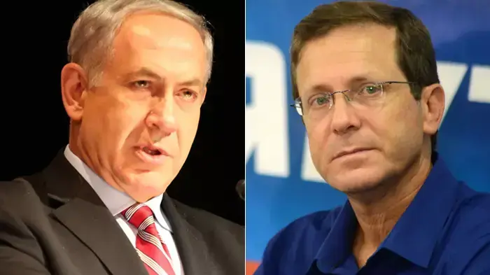 יצחק בוז'י הרצוג, בנימין נתניהו
