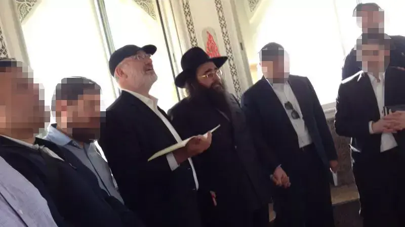 הרב יאשיהו פינטו ואדוארדו אלשטיין הרב יאשיהו פינטו ואדוארדו אלשטיין