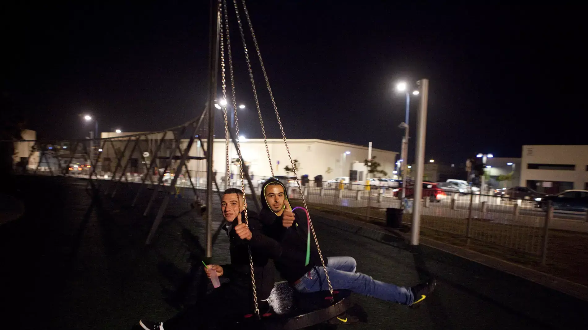 חוגגים את תחילת השנה האזרחית החדשה בתל אביב, ינואר 2014
