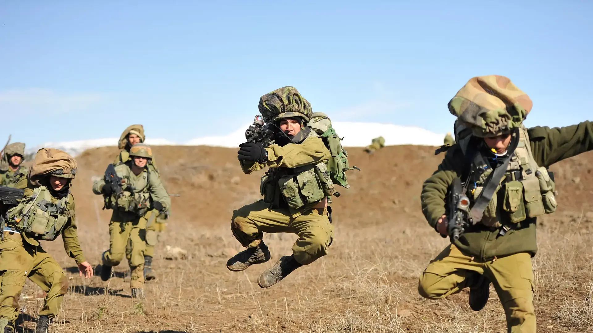 תרגיל של חטיבת גבעתי בגולן, דצמבר 2013 תרגיל של חטיבת גבעתי בגולן, דצמבר 2013