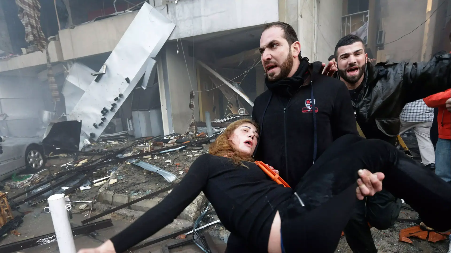 פיגוע ברובע דאחייה בדרום ביירות, לבנון. 2 בינואר 2014 פיגוע ברובע דאחייה בדרום ביירות, לבנון. 2 בינואר 2014