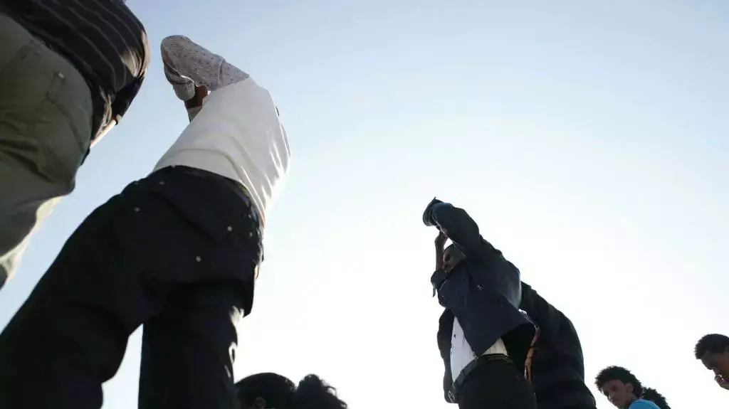 פליטים מפגינים מול שגרירות ארצות הברית. ינואר 2014 פליטים מפגינים מול שגרירות ארצות הברית. ינואר 2014