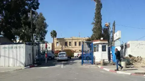 תחנת משטרת באר שבע. ינואר 2014