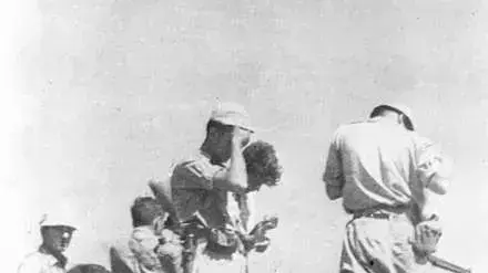 מאיר הר ציון, אריאל שרון, משה דיין יחידה 101 מאיר הר ציון, אריאל שרון, משה דיין יחידה 101