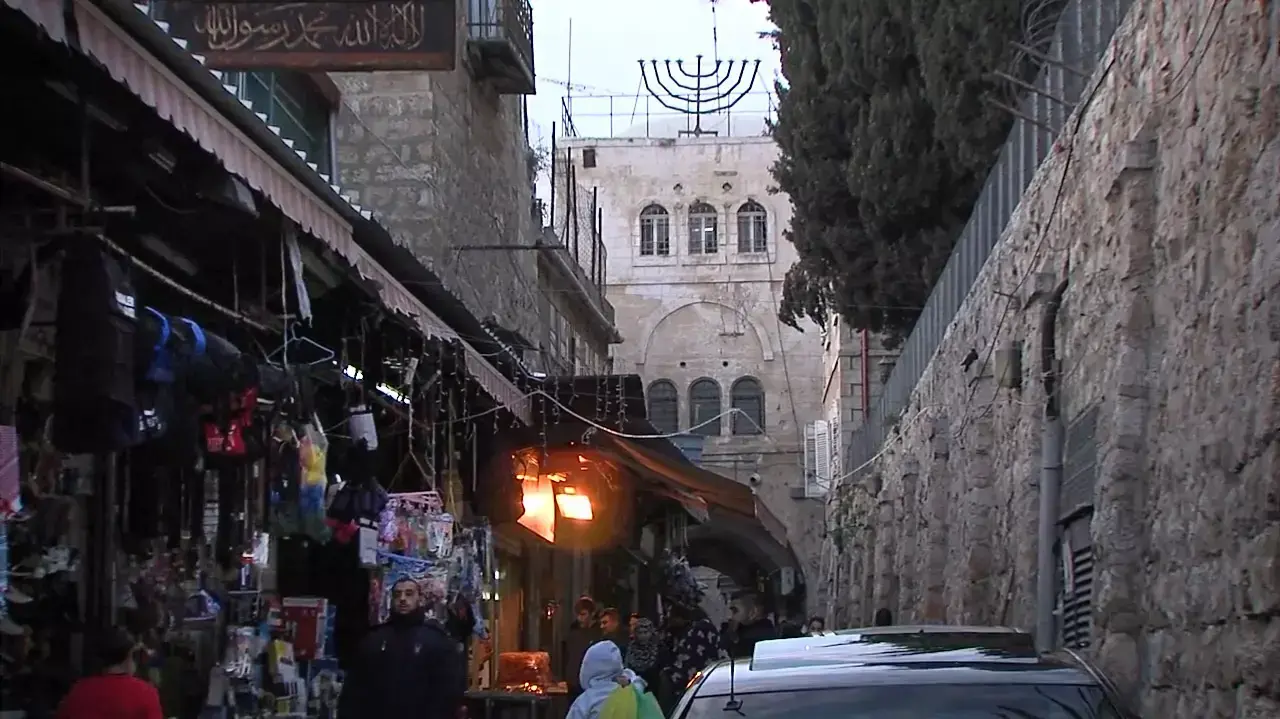 ביתו של אריאל שרון בעיר העתיקה בירושלים, 12 בינואר 2014 ביתו של אריאל שרון בעיר העתיקה בירושלים, 12 בינואר 2014