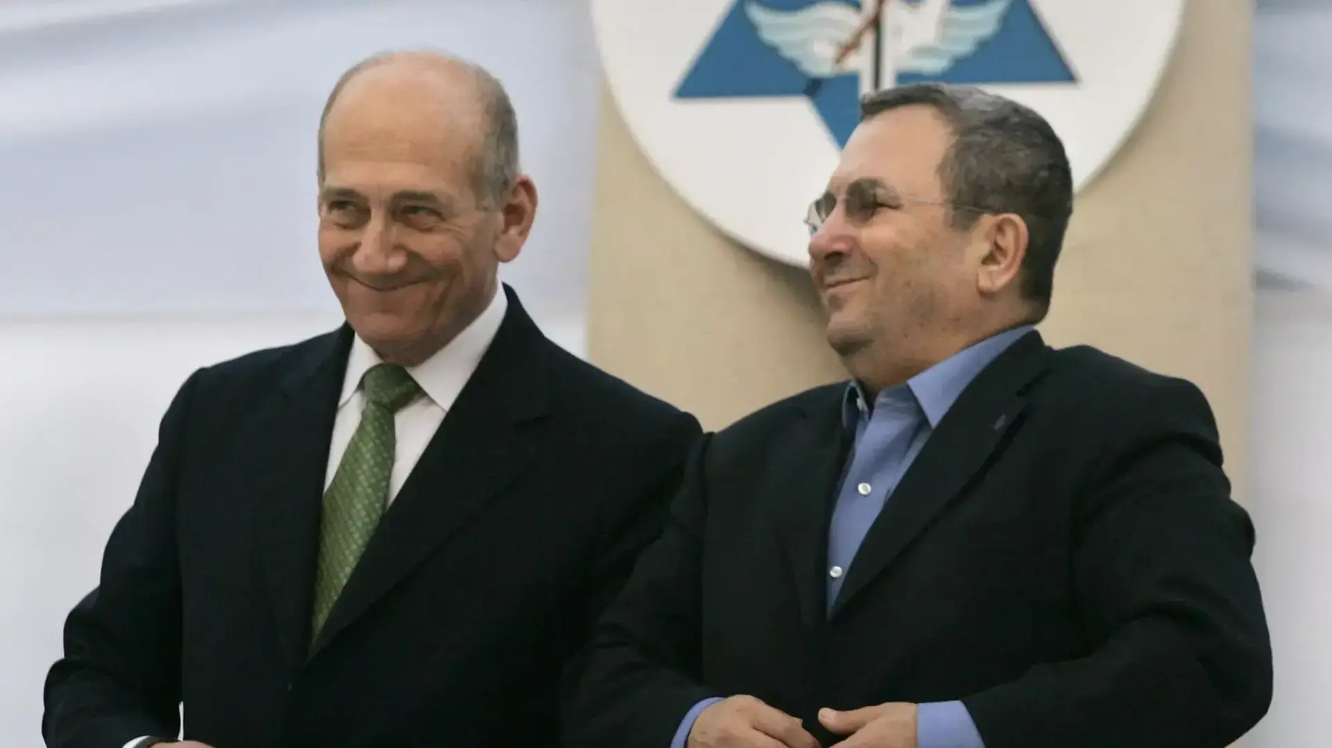אהוד אולמרט ואהוד ברק אהוד אולמרט ואהוד ברק