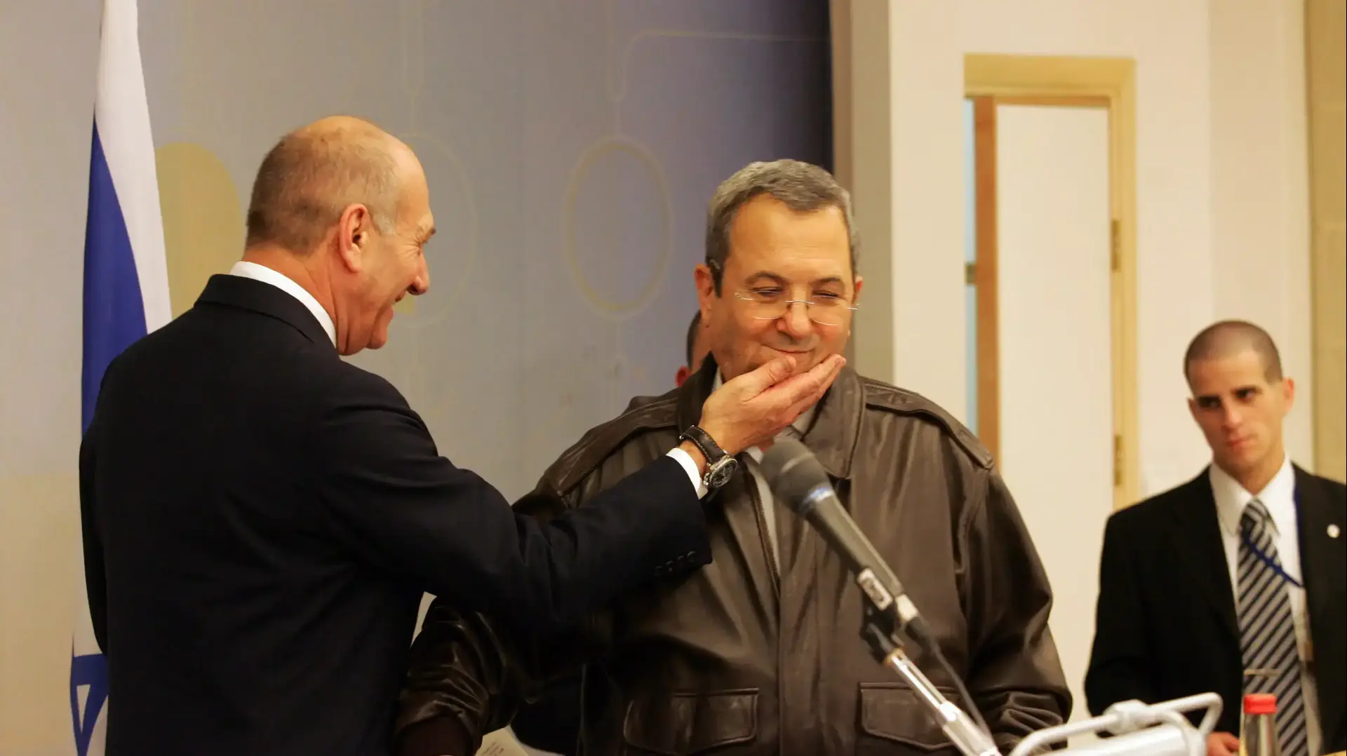 אהוד אולמרט ואהוד ברק אהוד אולמרט ואהוד ברק