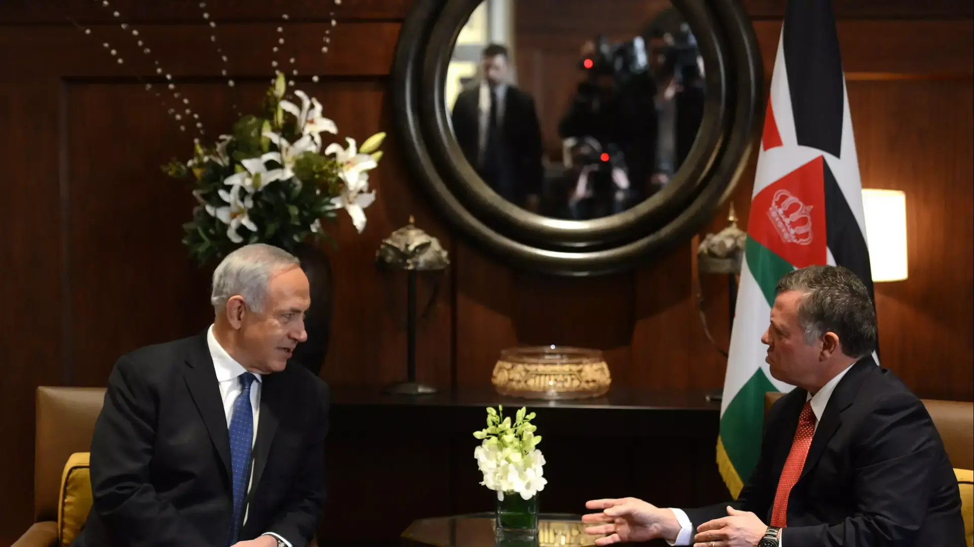 ראש הממשלה בנימין נתניהו נפגש בעמאן עם עבדאללה מלך ירדן. 16 בינואר 2014 ראש הממשלה בנימין נתניהו נפגש בעמאן עם עבדאללה מלך ירדן. 16 בינואר 2014